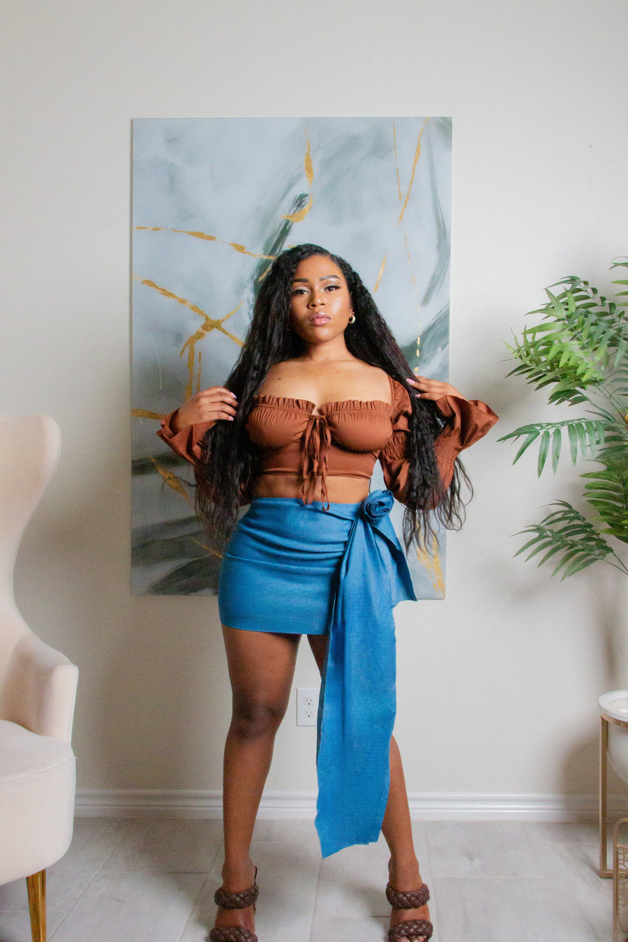 REINA Mini Skirt