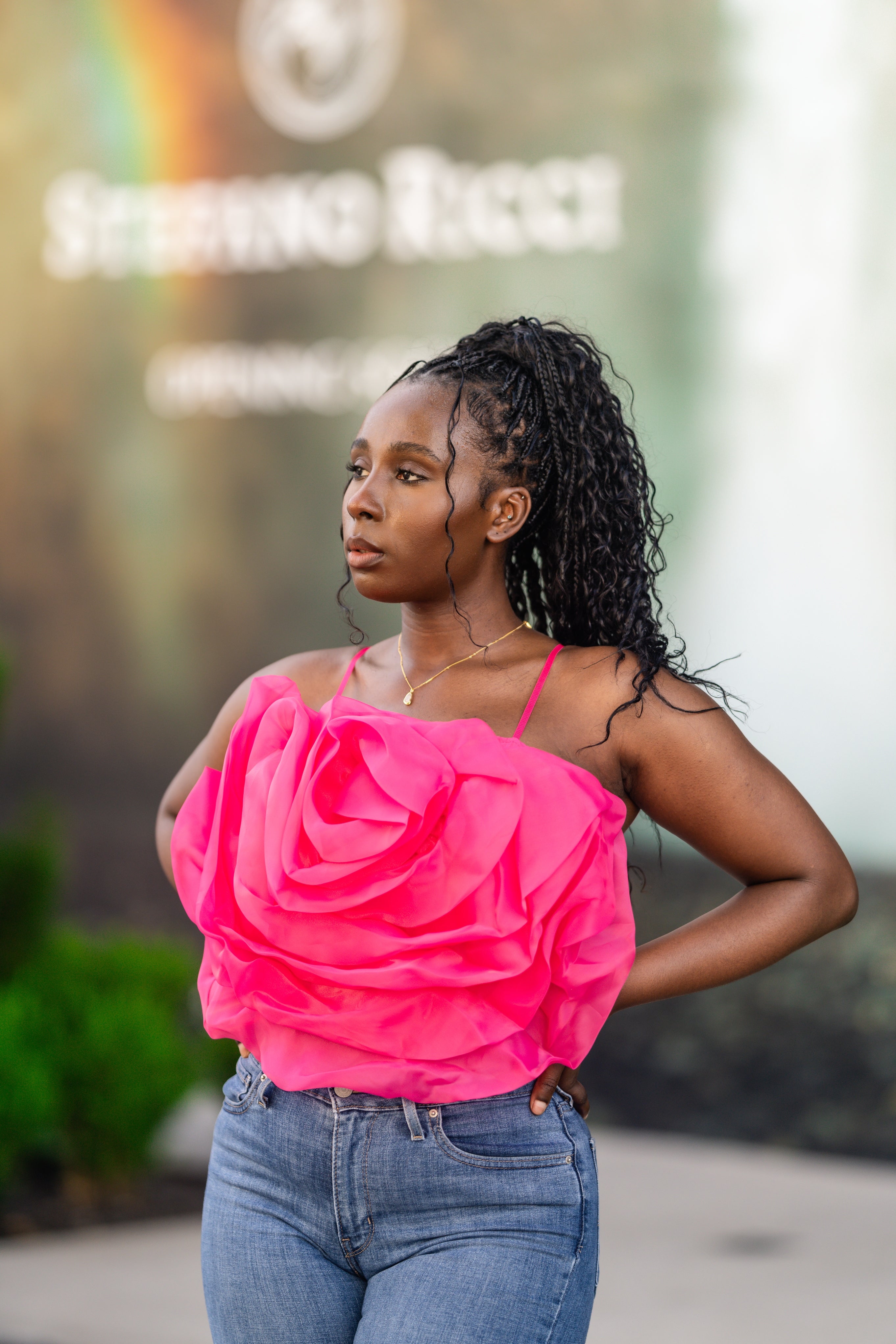 AMA Top (Fuchsia)